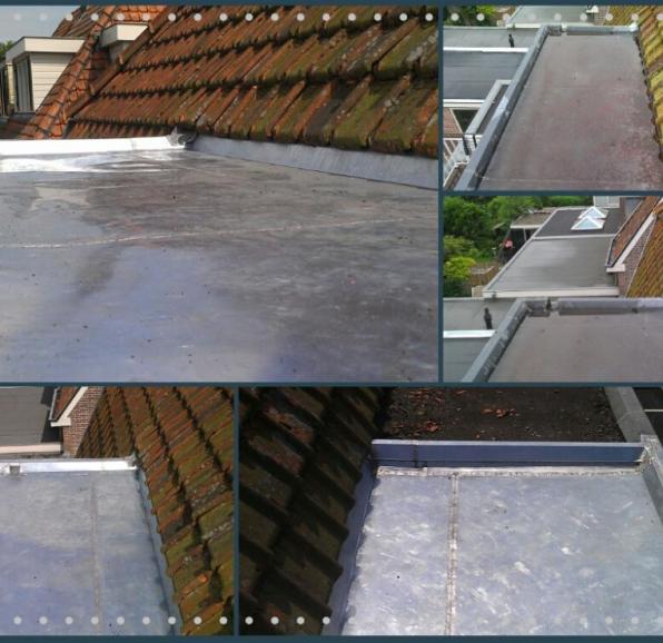 Dakkapel met zink bekleed. 